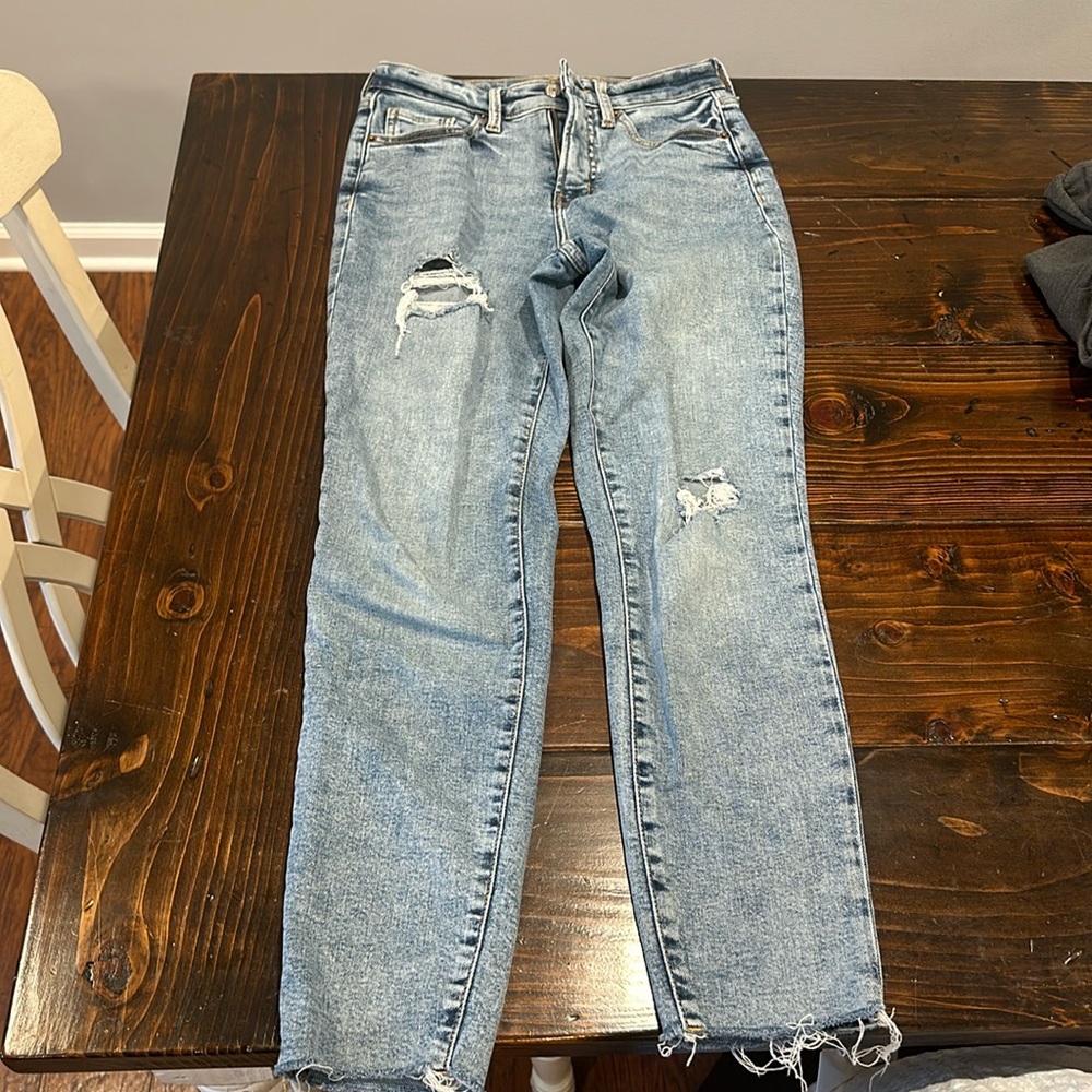 Old Navy high rise straight jeans - size 2